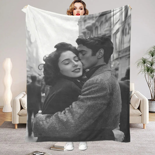 Cozy Custom Photo Blanket