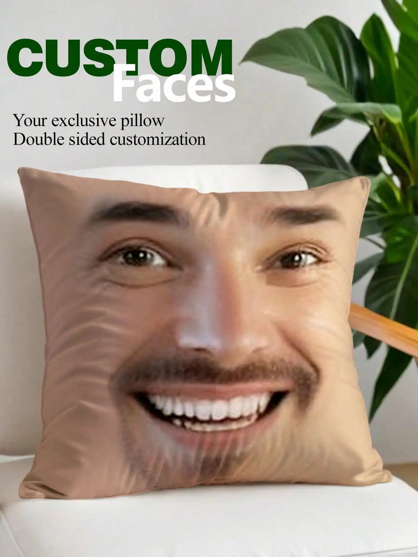 Custom Face Pillow Fun Gift