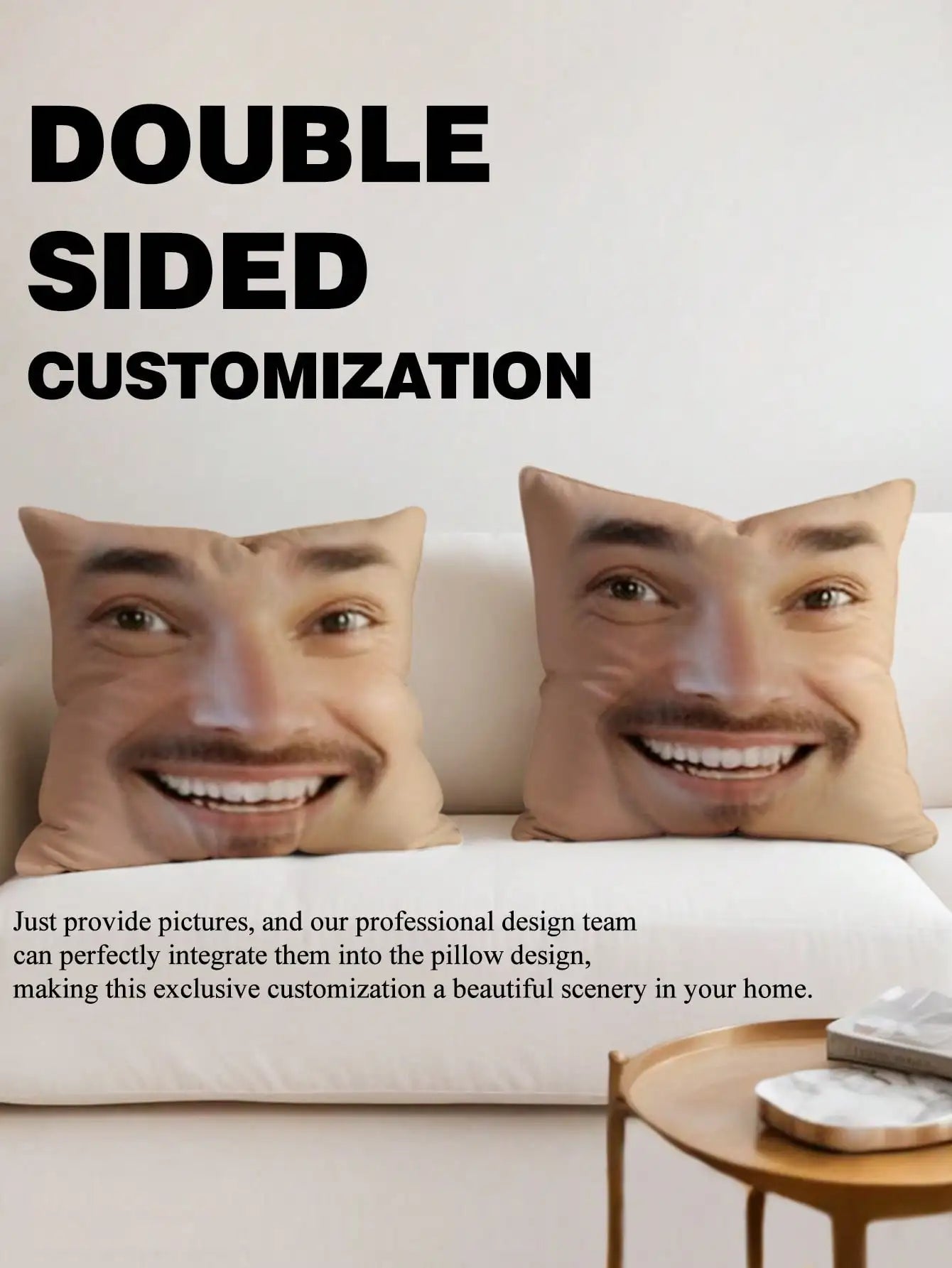 Custom Face Pillow Fun Gift