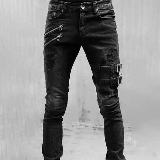 Trendy Men's Street Jeans