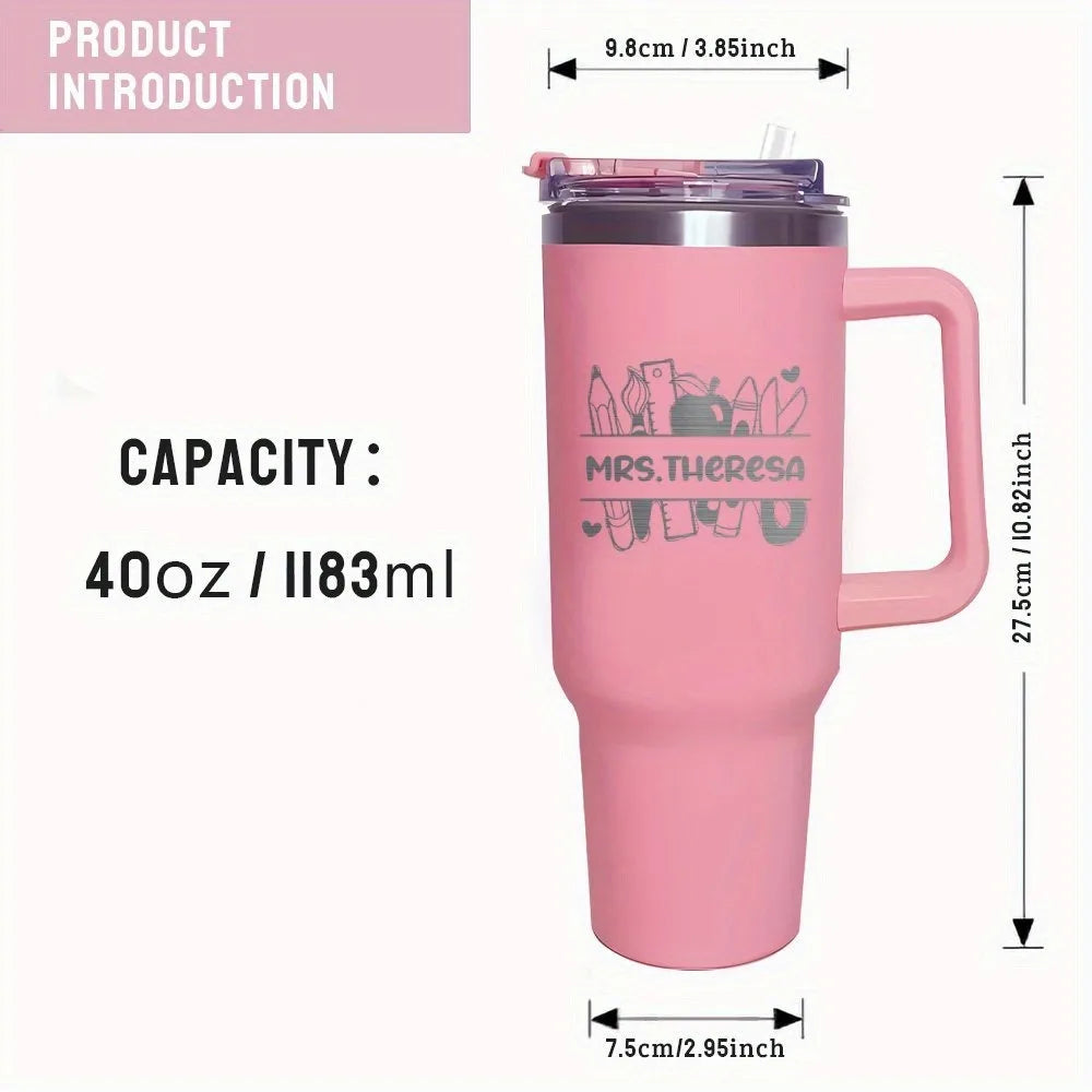 Personalized Teacher Tumbler Gift