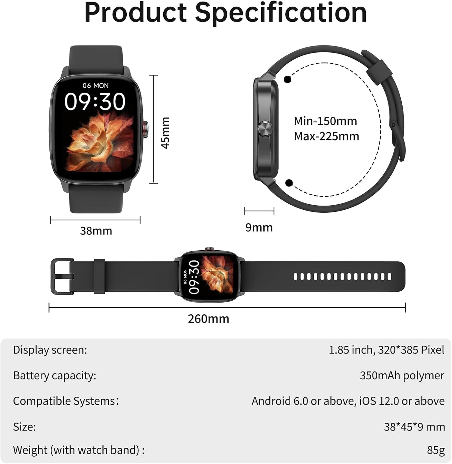 Smart Style Wellness Watch