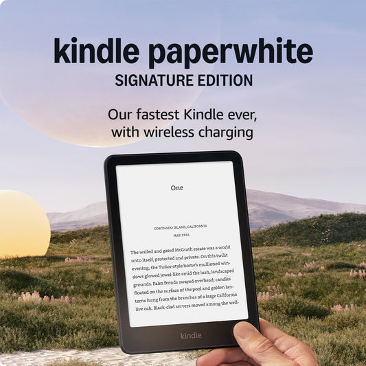 Kindle Paperwhite Signature Edition