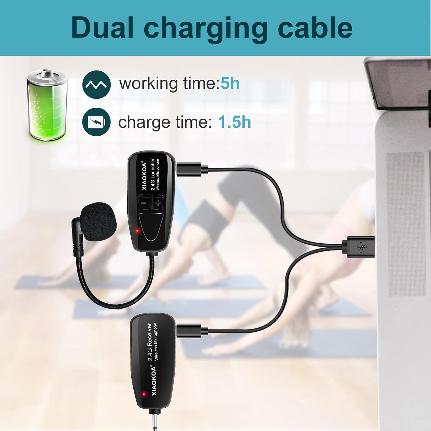 Wireless Headset Microphone