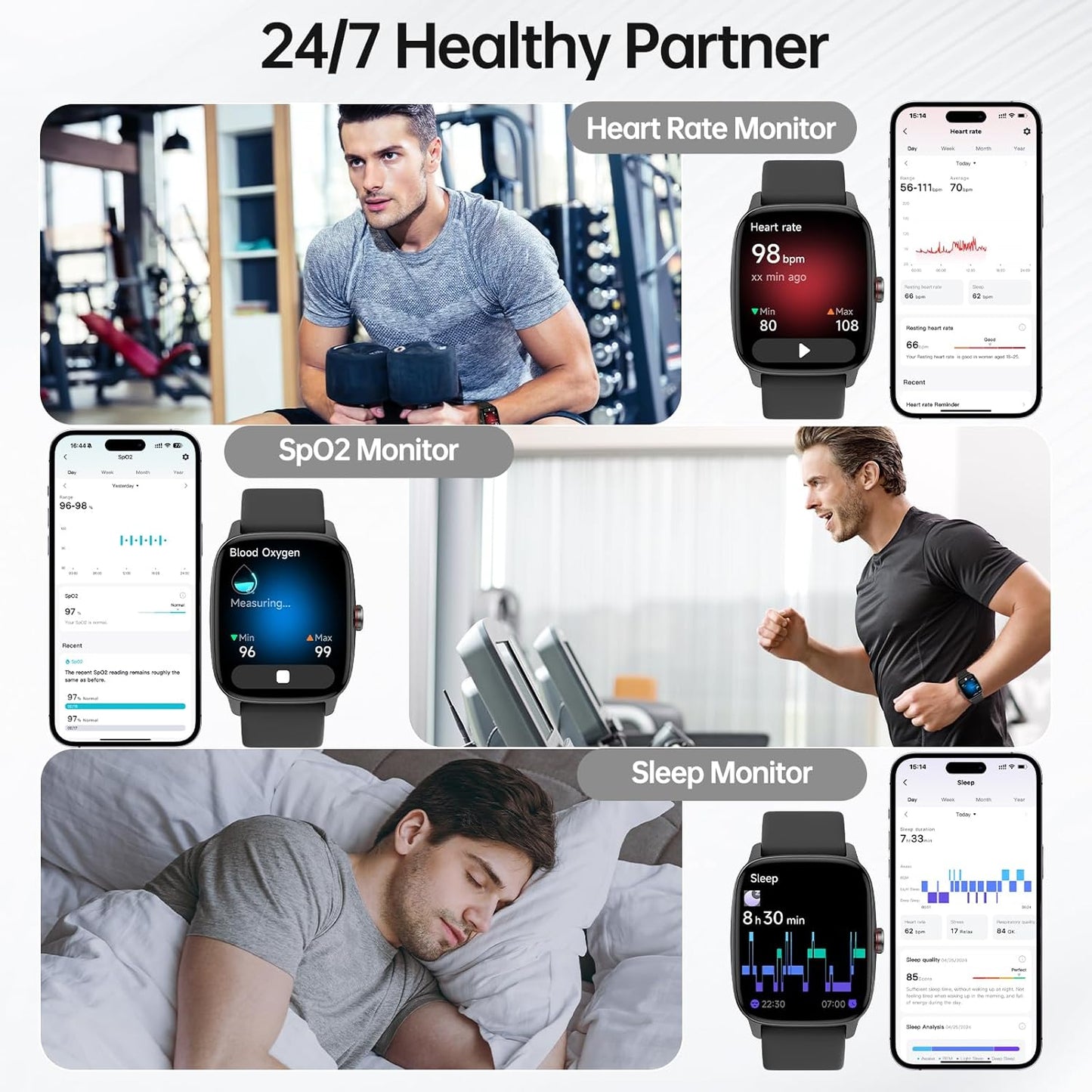 Smart Style Wellness Watch