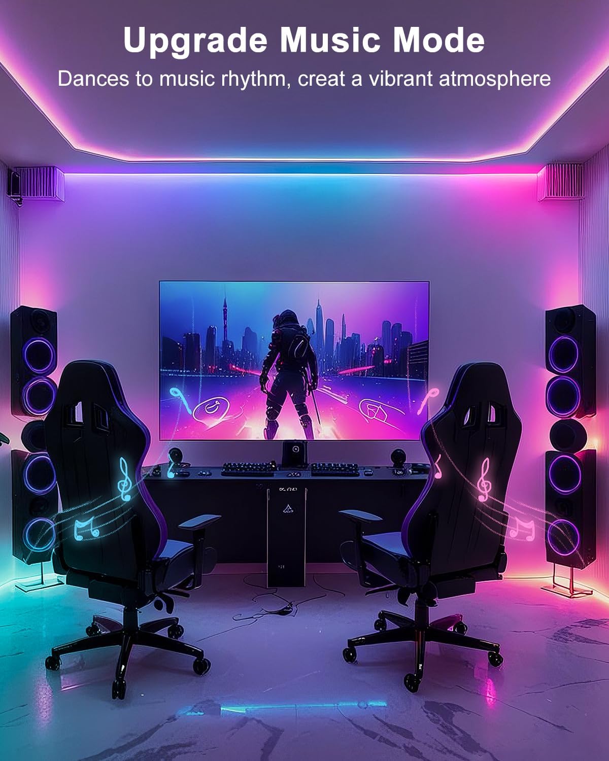 Colorful Glow Strip Lights