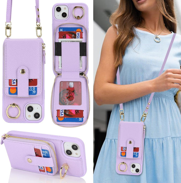 Stylish Crossbody Phone Wallet