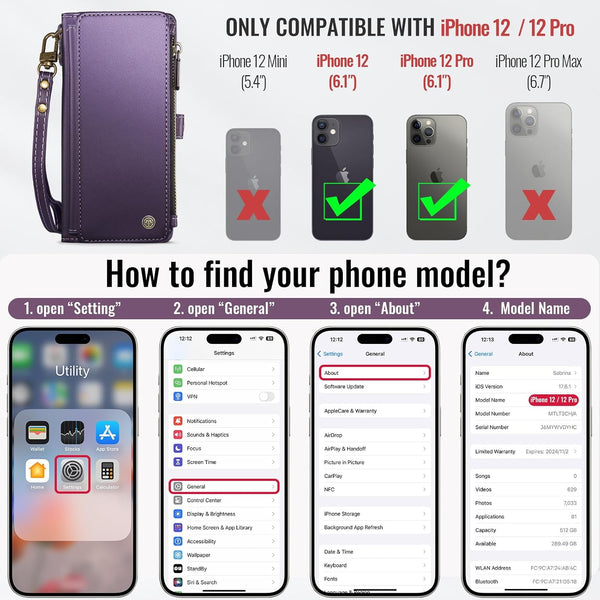 Chic iPhone Wallet Case