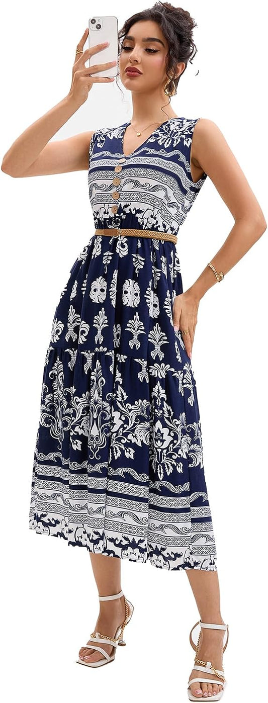 Floral Boho Maxi Dress