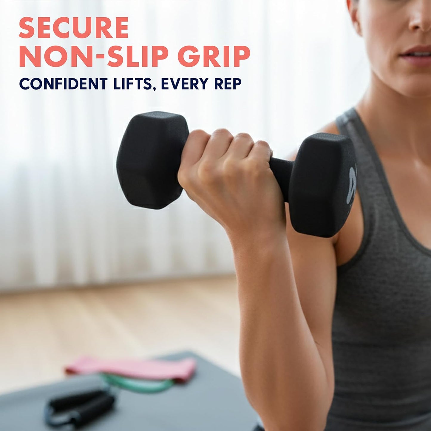 Stylish Home Dumbbell Set