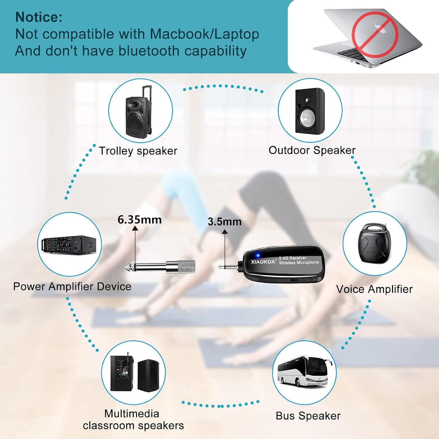 Wireless Headset Microphone
