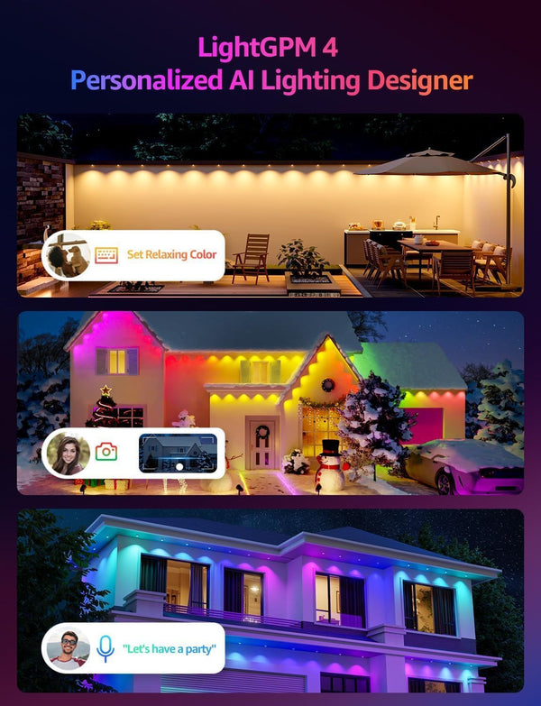 Smart Glow Outdoor Lights