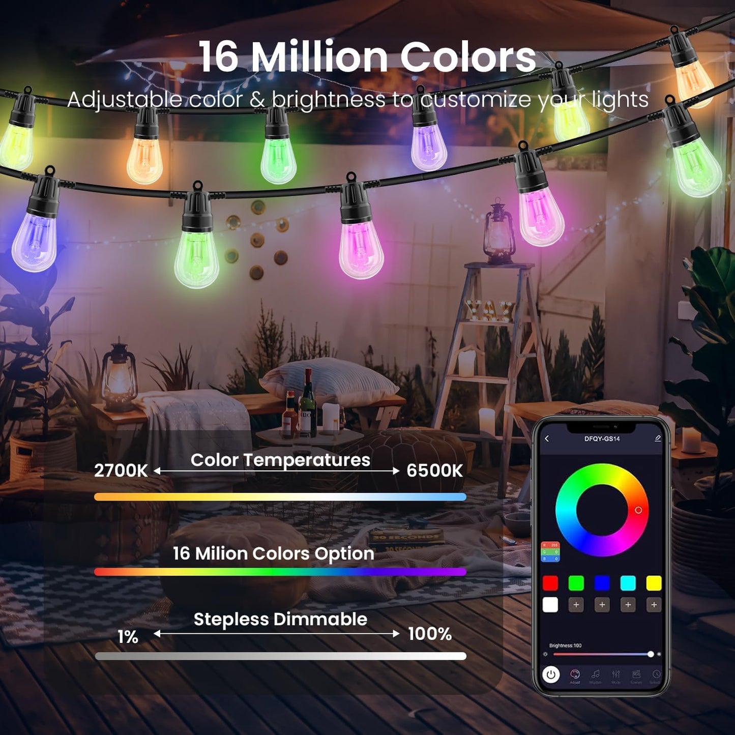Enchanting Outdoor Fairy Lights