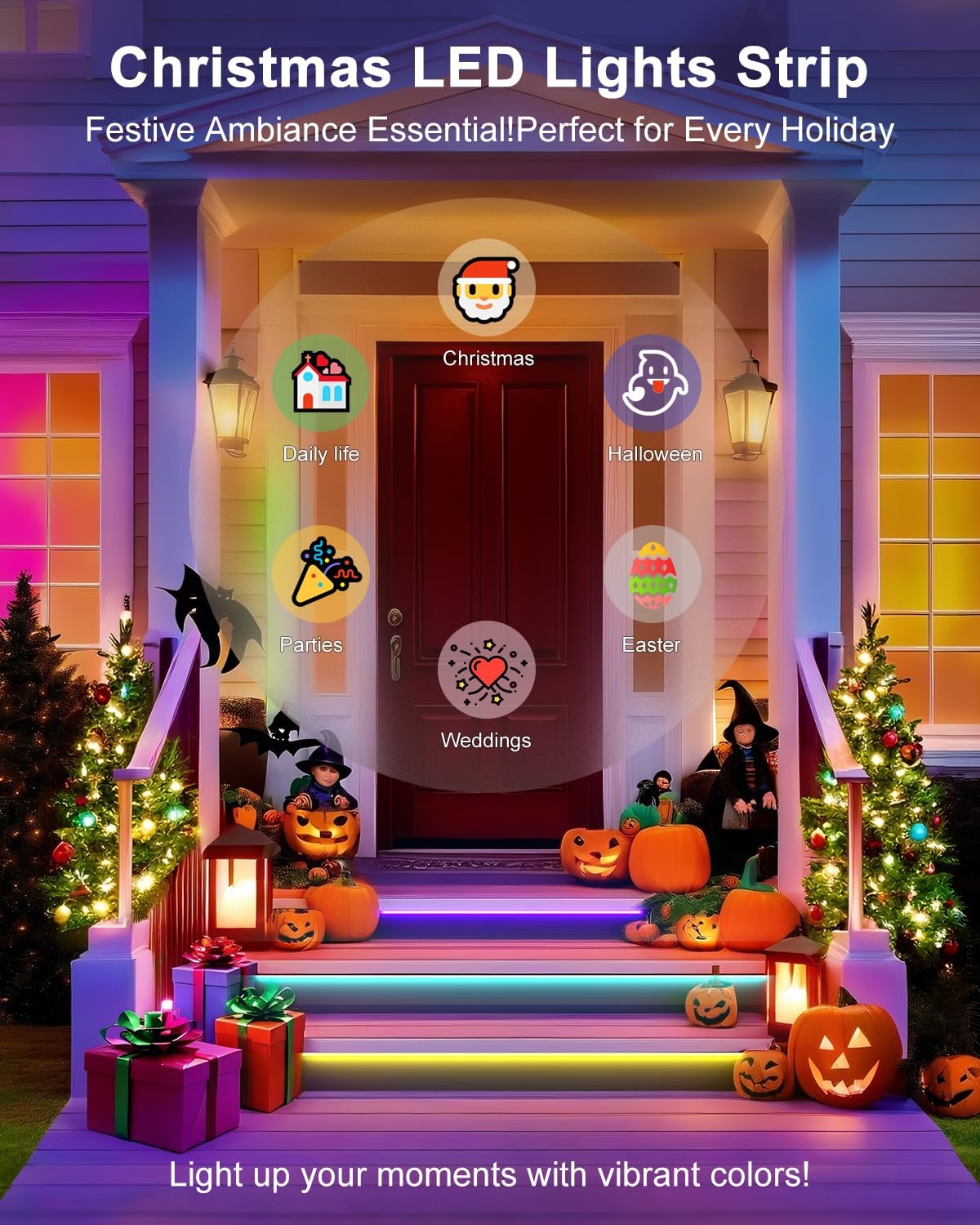 Colorful Glow Strip Lights