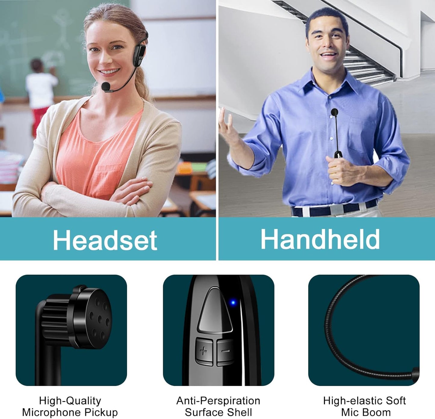 Wireless Headset Microphone