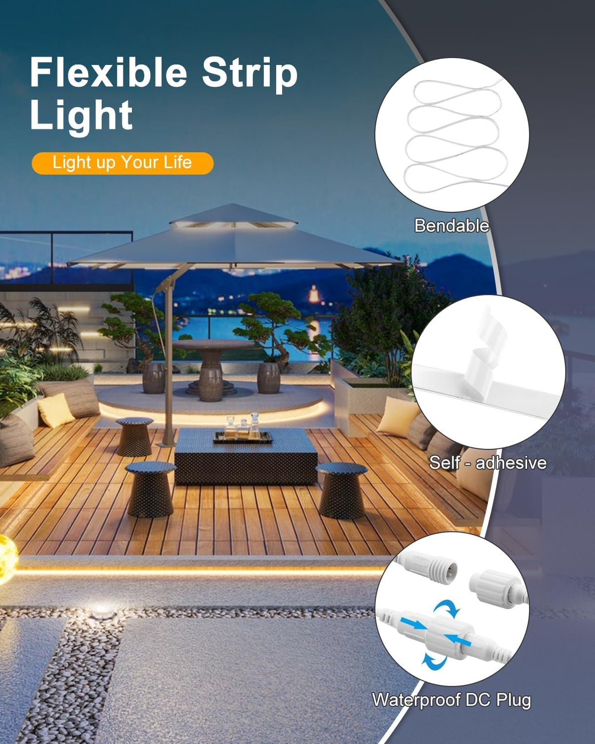 Colorful Glow Strip Lights