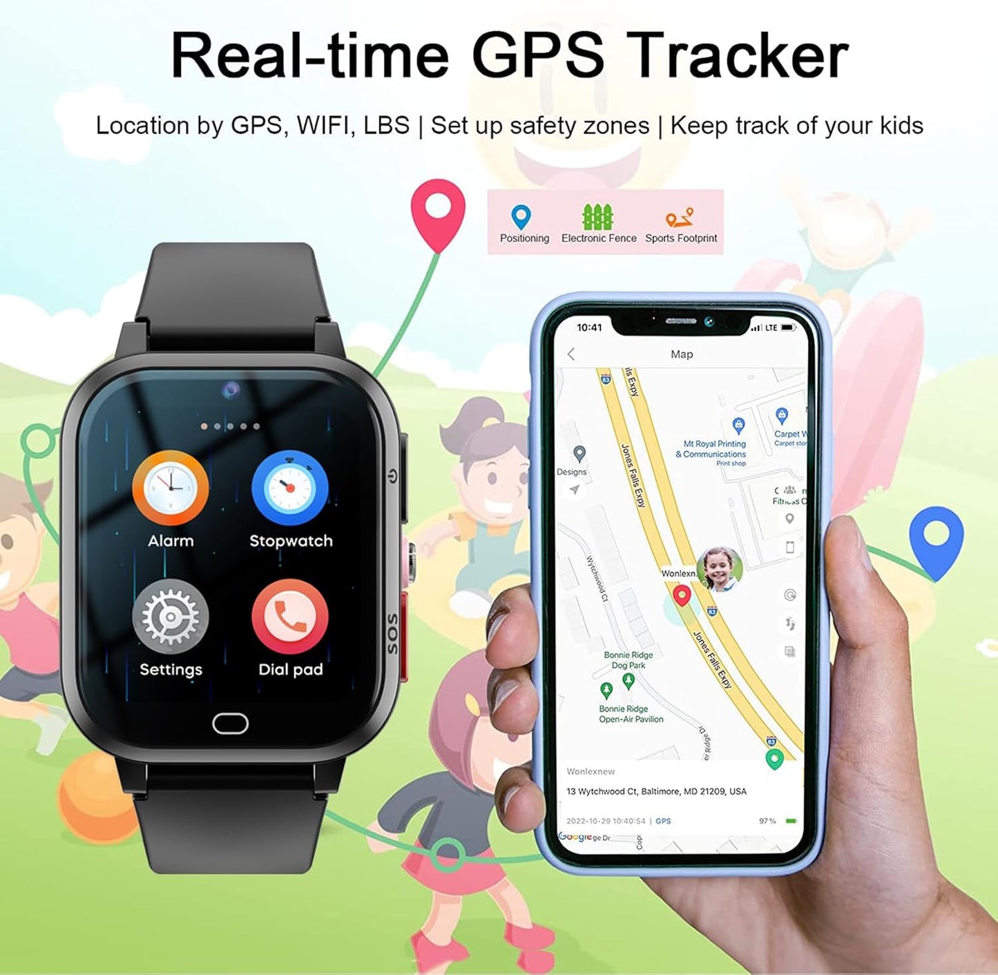 4G Smartwatch for Women