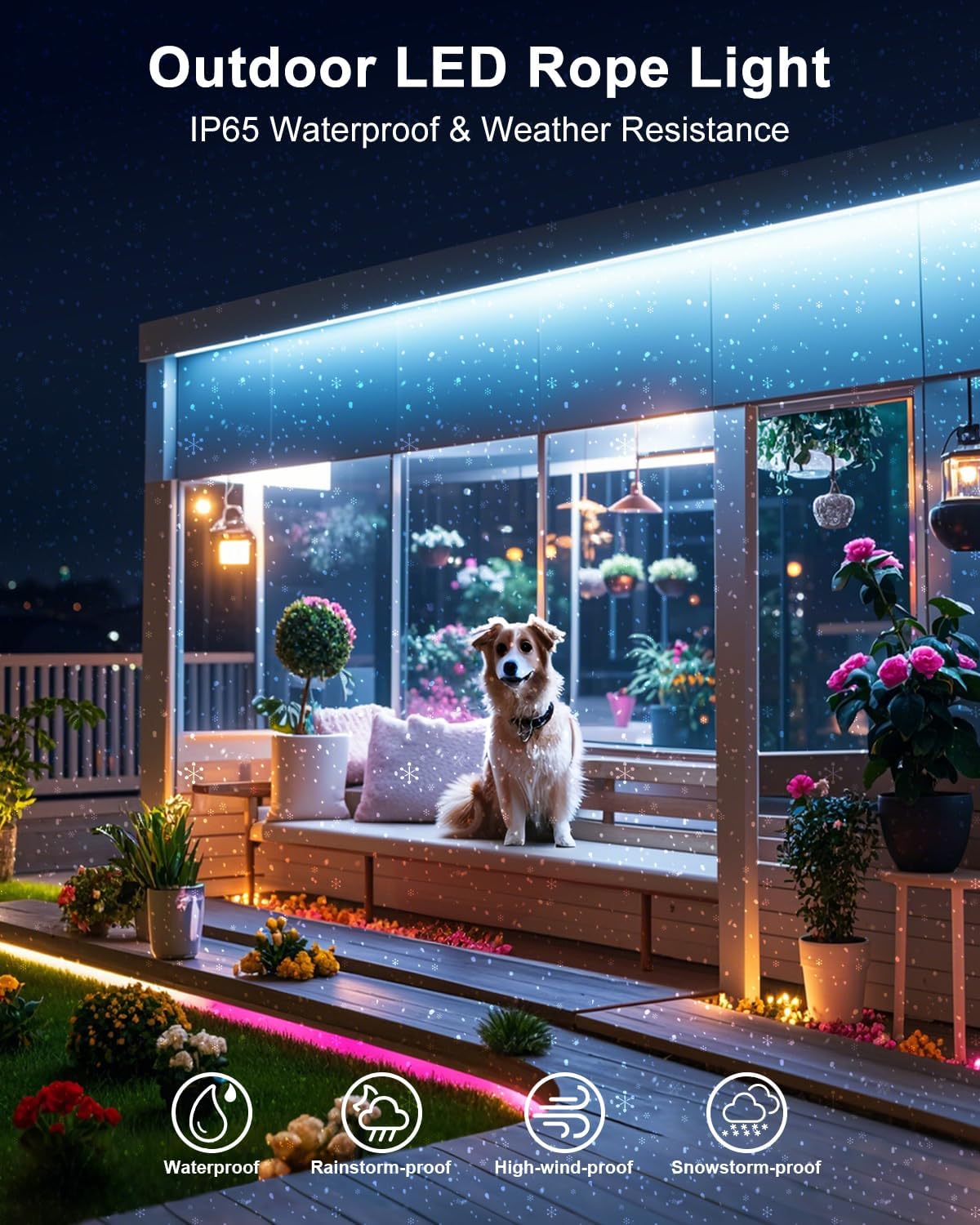 Colorful Glow Strip Lights