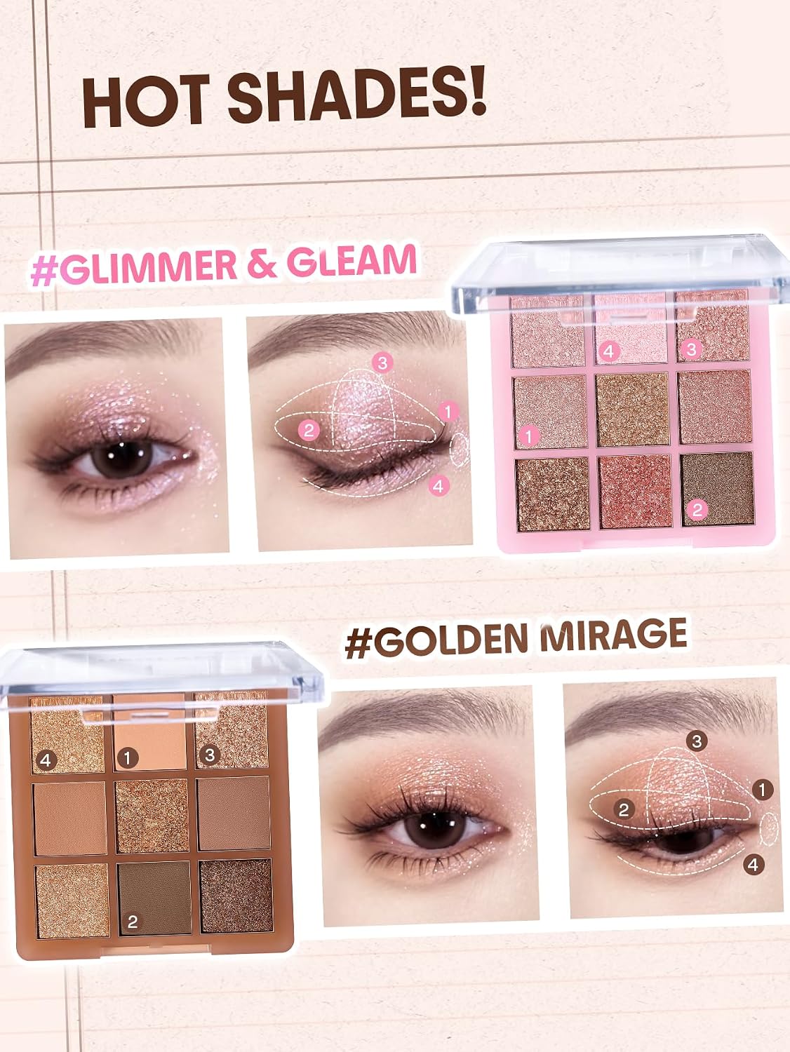 Glimmer & Gleams Eyeshadow Palette