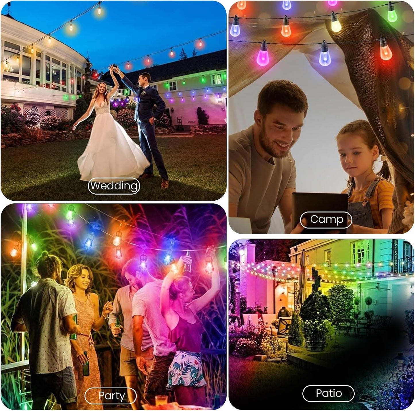 Enchanting Outdoor Fairy Lights