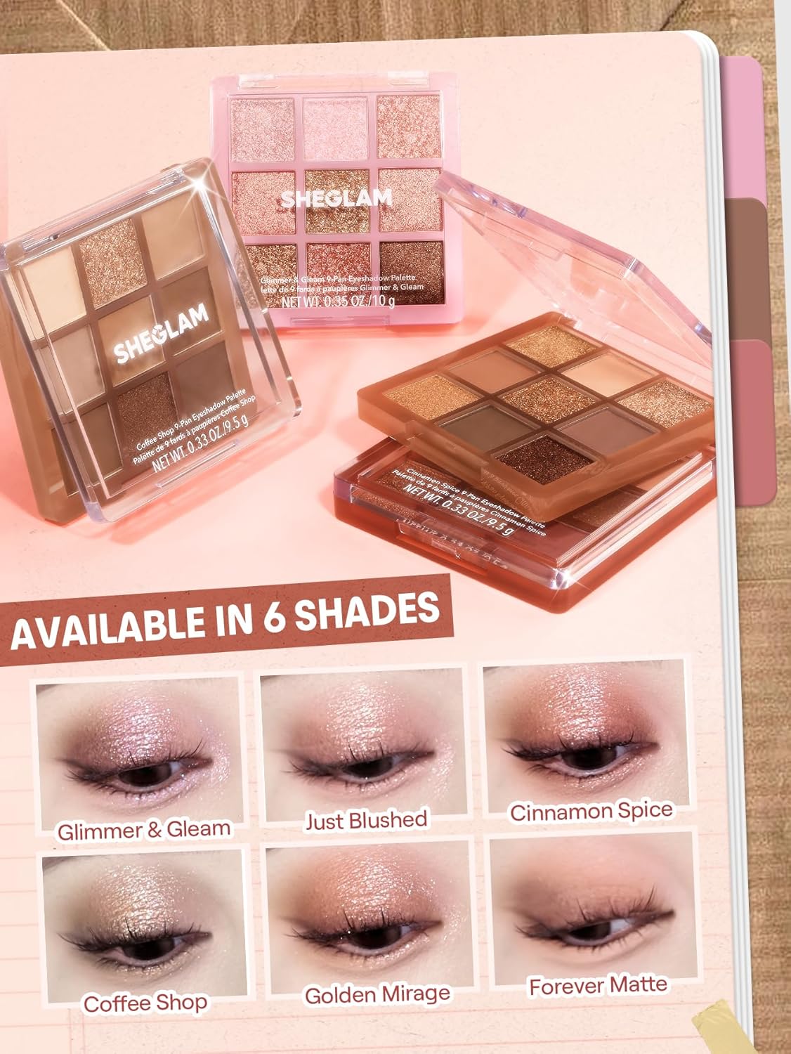 Glimmer & Gleams Eyeshadow Palette