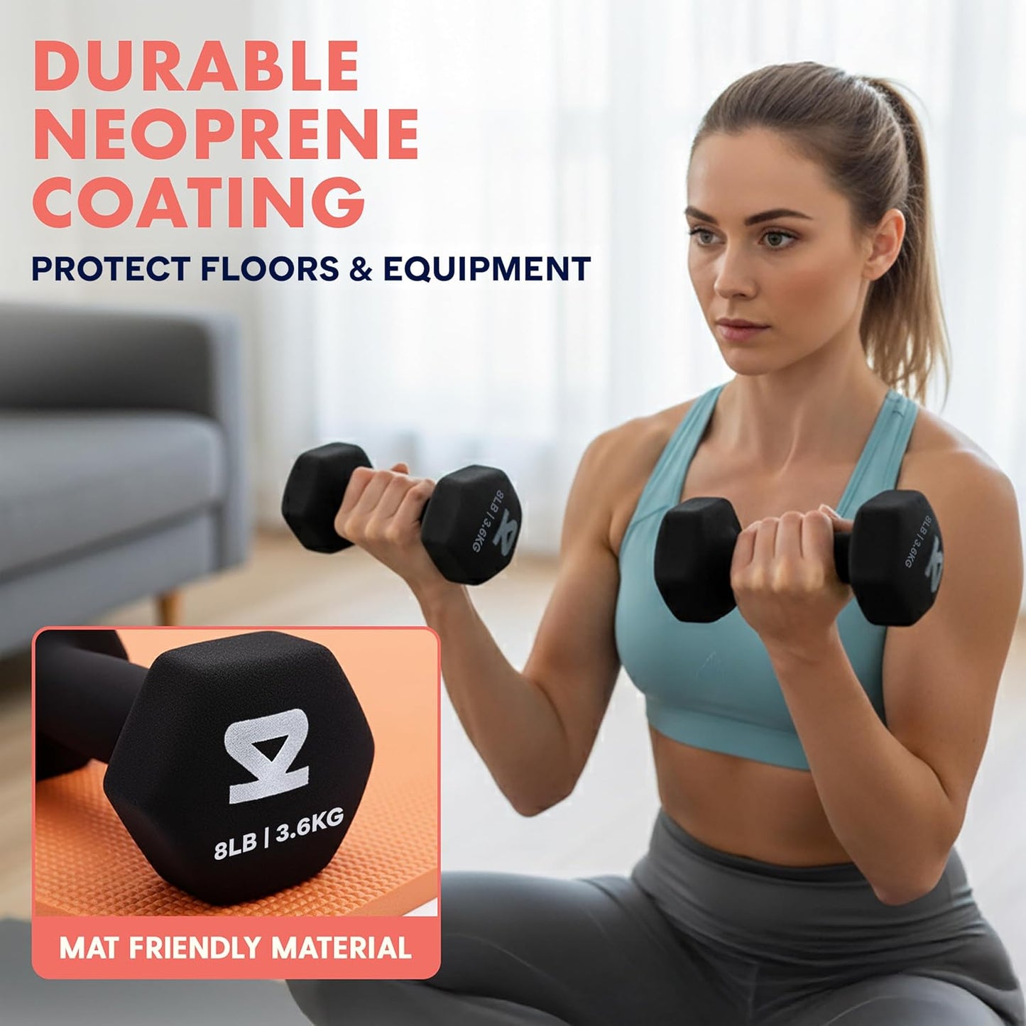 Stylish Home Dumbbell Set