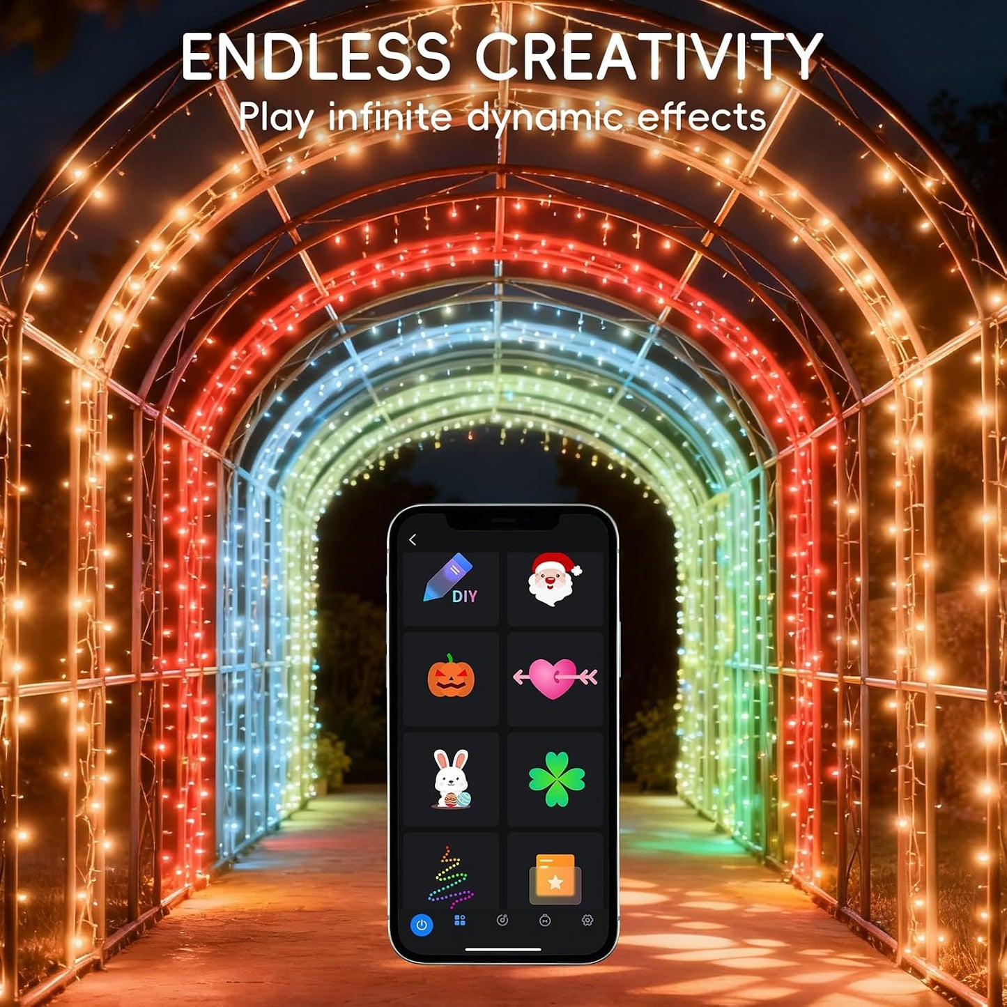Colorful Smart Holiday Lights
