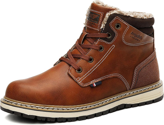ARRIGO BELLO Men's Cozy Winter Boots