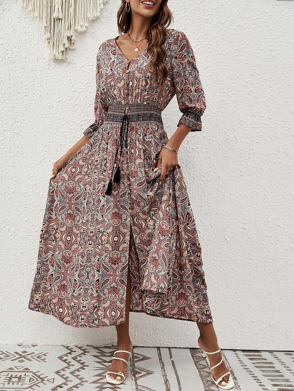 Chic Bohemian Beach Dress