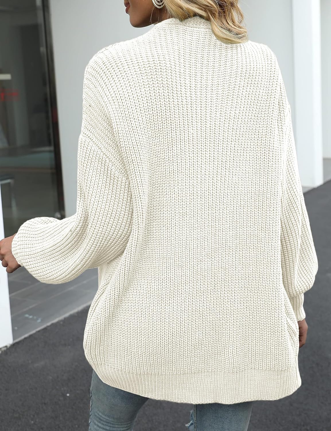 Cozy Open Front Knit Cardigan