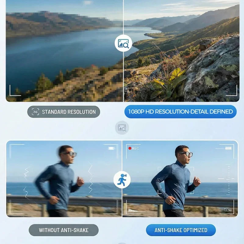 Smart AI Glasses with HD Camera