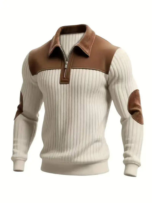 Stylish Men's Color-Block Tee