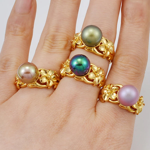 Charming Hawaiian Pearl Ring