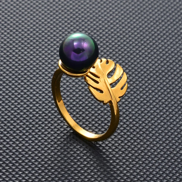 Elegant Hawaiian Pearl Ring