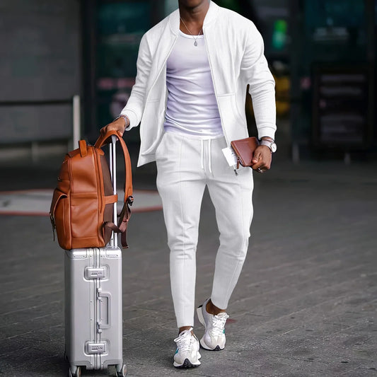 Stylish Men's Casual Suit Set