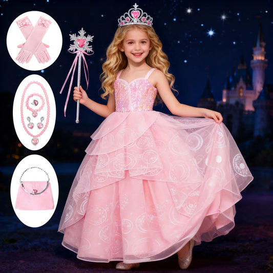 Magical Pink Witch Costume