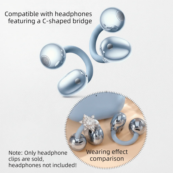 Elegant Butterfly Earphone Clips