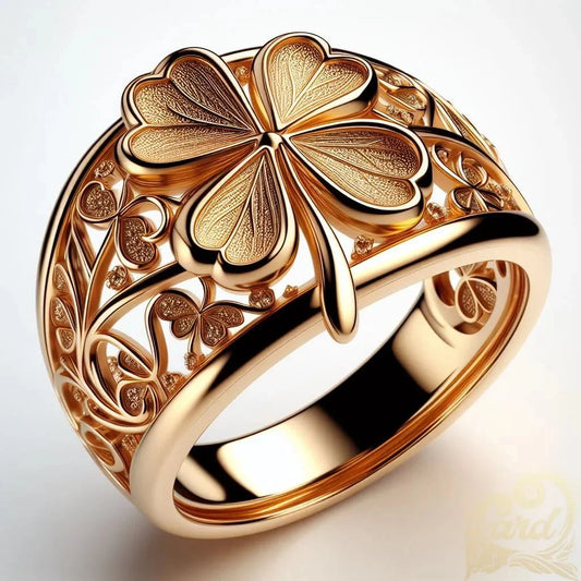 Charming Clover Ring for Women