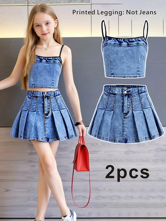 Stylish Skirt & Top Set