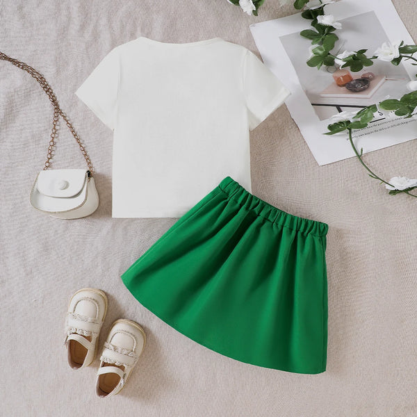 Chic Skirt & Tee Set