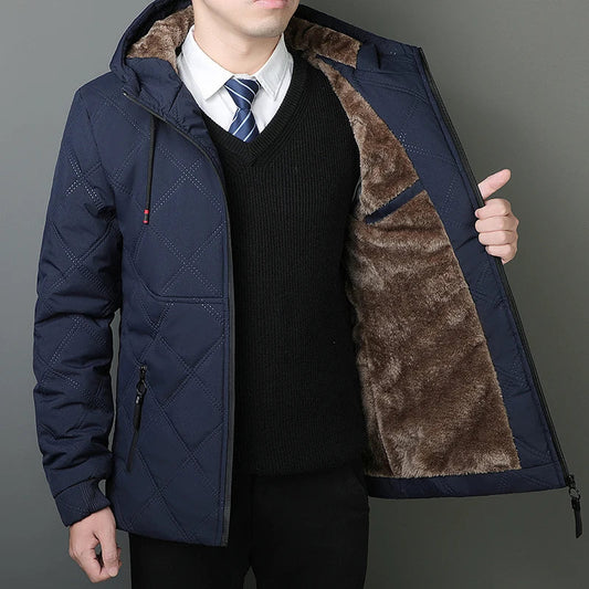 Cozy Cotton Hooded Winter Coat