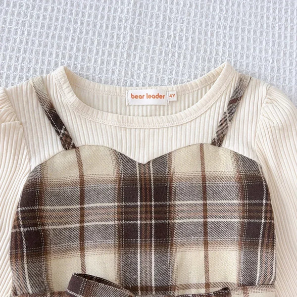 Korean-Version-Long-Sleeved-Shirt-Fake-Two-piece-with-Belt-Print-Hat-Outfits-3-7-Years.jpg