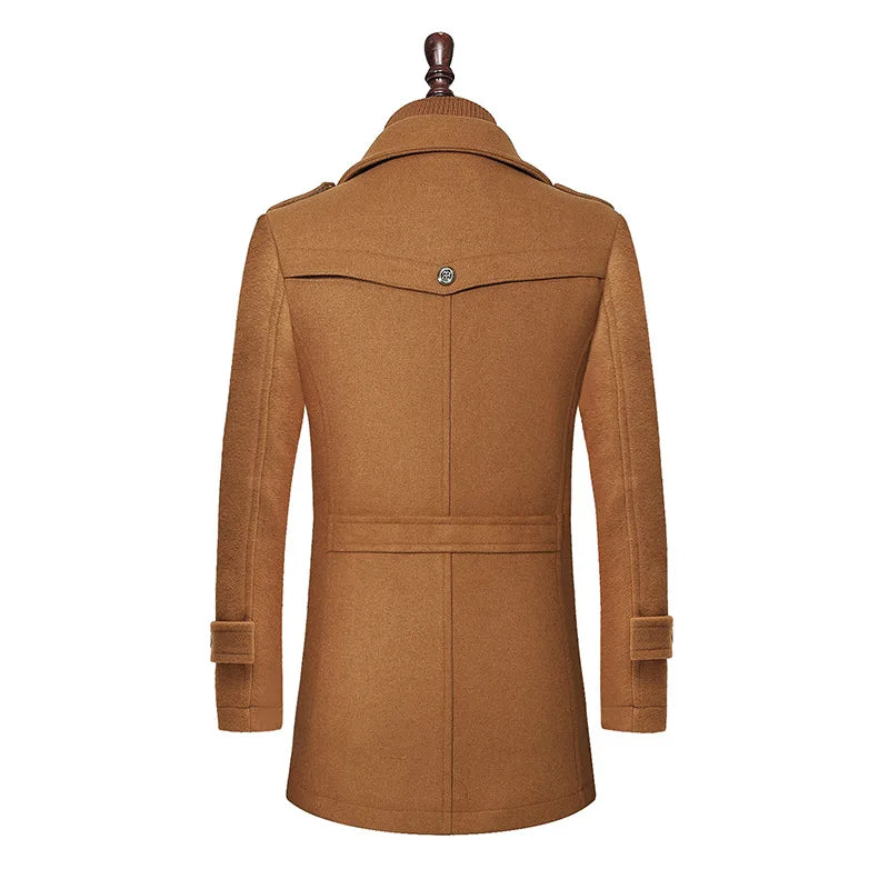 Stylish Men's Winter Overcoat