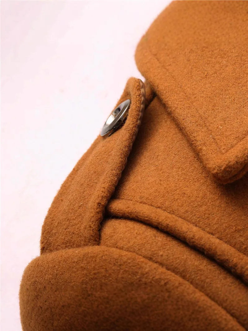 Stylish Men's Winter Overcoat
