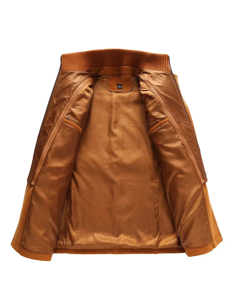 Stylish Men's Winter Overcoat