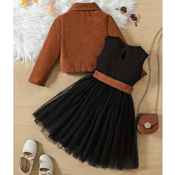 Chic Corduroy Kids Outfit