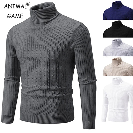 Cozy Men's Turtleneck Sweater