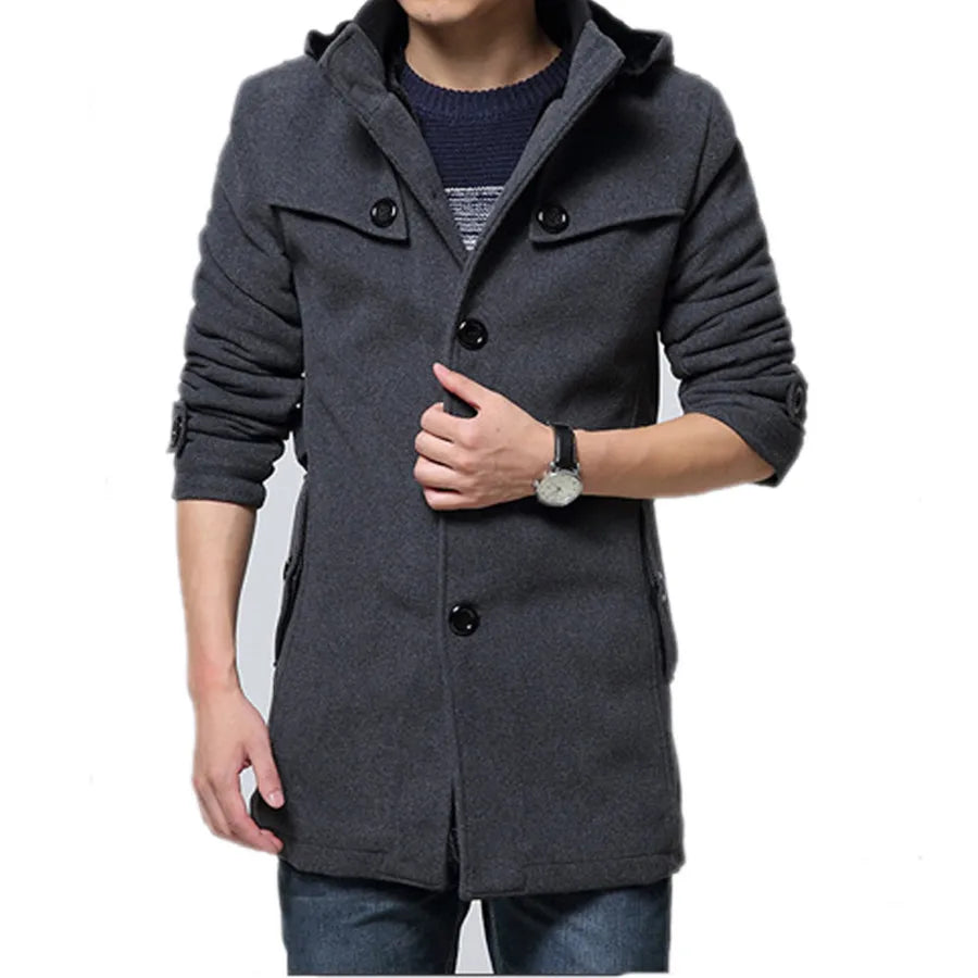 Cozy Winter Trench Coat