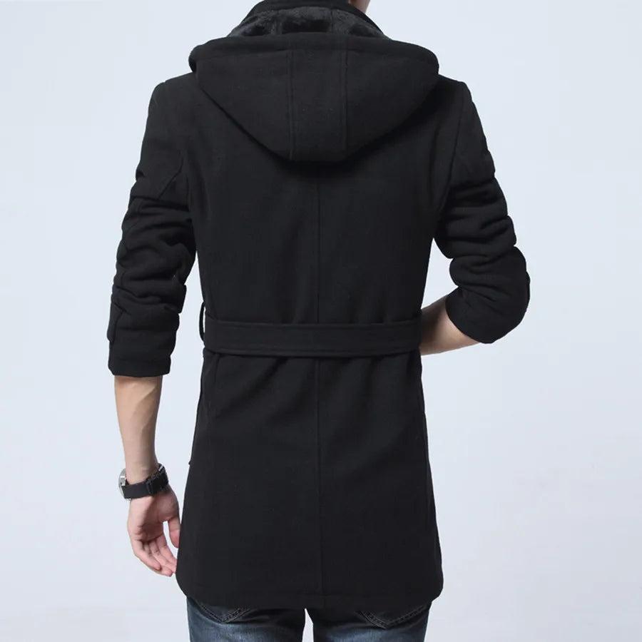 Cozy Winter Trench Coat
