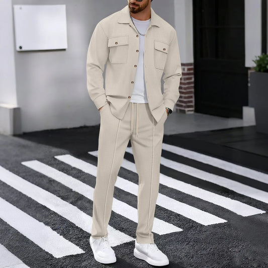 Stylish Men's Waffle Set